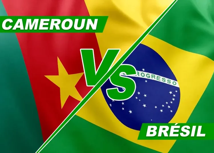 Cameroun vs Brésil