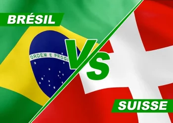 le match Brésil vs Suisse